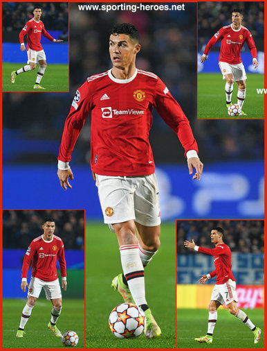 Cristiano Ronaldo - Manchester United - 2021-2022 Champions League.