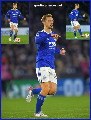 Kiernan DEWSBURY-HALL - Leicester City FC - 2021-2022 Europa League games.