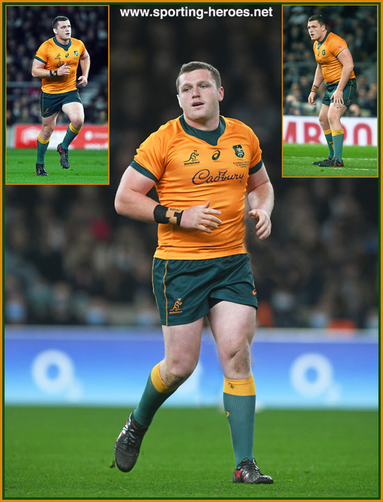 Angus BELL - International Rugby Caps. - Australia