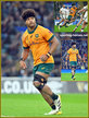 Rob VALETINI - Australia - International Rugby Caps.