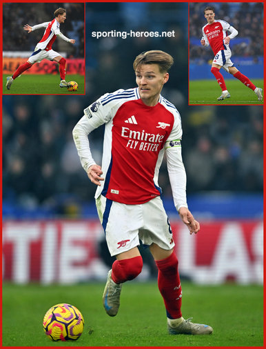 Martin ODEGAARD - Arsenal FC - Premier League Appearances