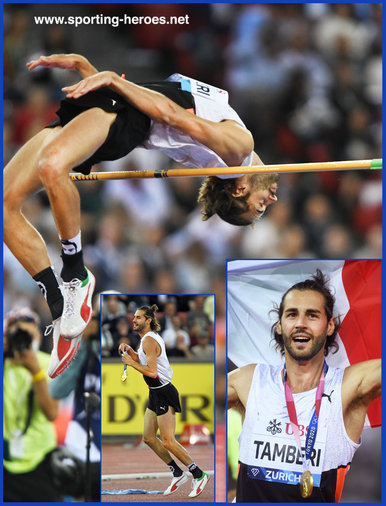 Gianmarco  TAMBERI - Italy - 2020 Olympic high jump champion.