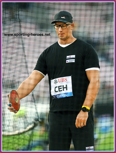 Kristjan CEH - Slovenia - Fifth in discus at 2020 Olympic Games.