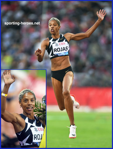 Yulimar ROJAS - Venezuela - 2020 Olympic triple jump champion.