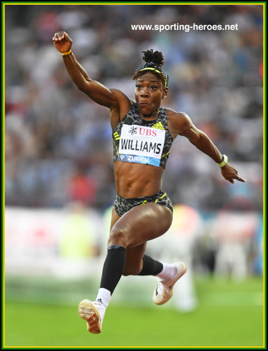 Kimberly WILLIAMS - Jamaica - Triple jump finalist at 2020 Olympics.