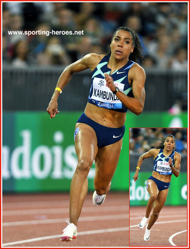Mujinga KAMBUNDJI - Switzerland - 2020 Olympic Games 100m finallist.
