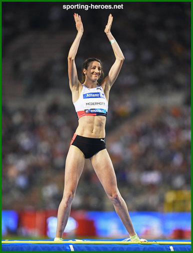 Nicola McDERMOTT - 2020 Olympic high jump silver medal.