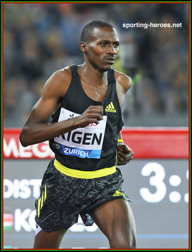 Benjamin KIGEN - Kenya - Bronze medal at 2020 Olympic Games.