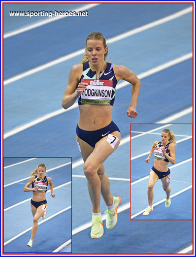 Keely HODGKINSON - Great Britain & N.I. - Birmingham Indoor Grand Prix.