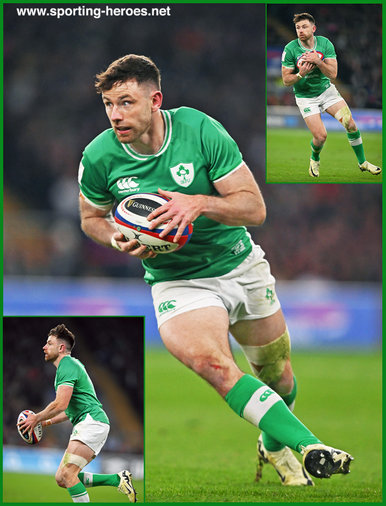 Hugo KEENAN - Ireland (Rugby) - International Rugby Union Caps.