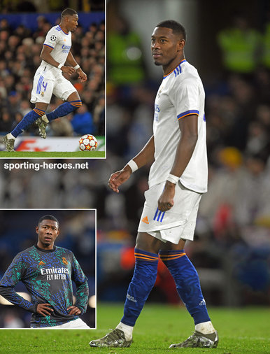 David Alaba - Real Madrid - Record 14th Champions League victory.