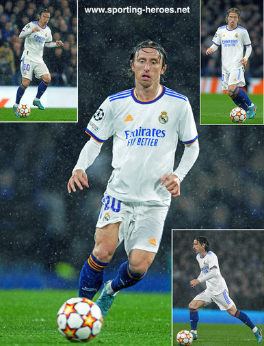 Luka Modric - Real Madrid - Record 14th Champions League victory.