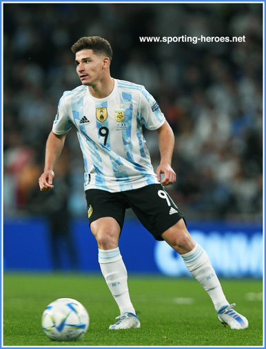 Julian  ALVAREZ - Argentina - Winner of 2022 Finalissima.