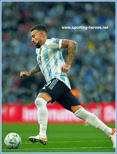 Nicolas Otamendi - Argentina - Winner of 2022 Finalissima.