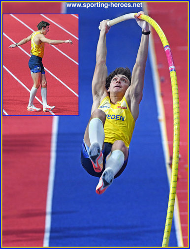 Armand DUPLANTIS - Sweden - World record and Golds at 2022 World Championships.