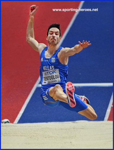 Miltiadis  TENTOGLOU - Greece - 2022 World Indoor long jump Champion.
