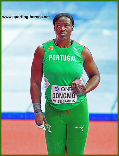 Auriol DONGMO - Portugal - 2022 World Indoor shot put Champion.