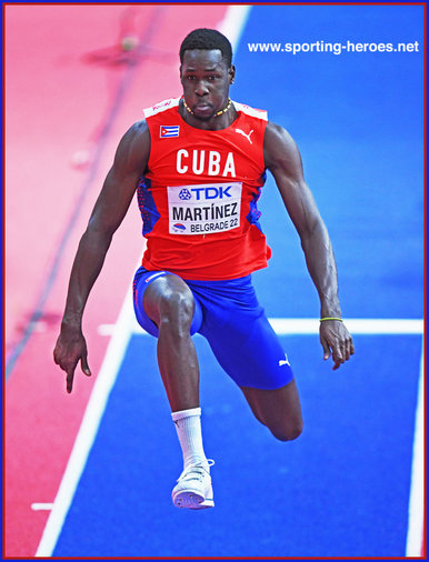 Lazaro MARTINEZ - Cuba - 2022 World triple jump Champion