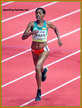 Axumawit EMBAYE - Ethiopia - 2022 World Indoors Champs 1500m medal.