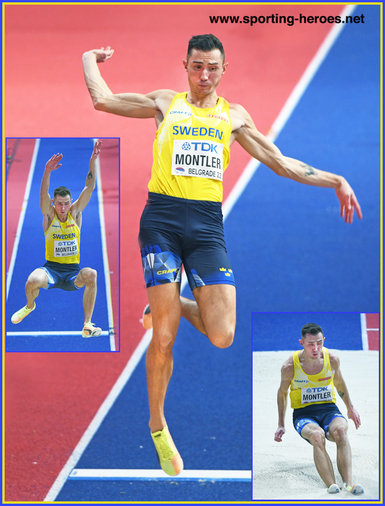 Tobias MONTLER - Sweden - 2022 World Champs long jump silver medal.