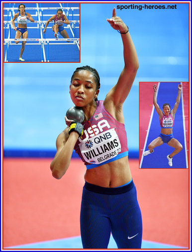 Kendell WILLIAMS - Pentathlon bronze at 2022 World Championships.
