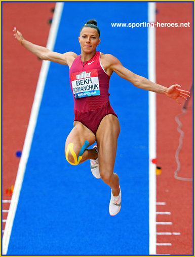 Maryna BEKH-ROMANCHUK - Ukraine - 8th in the 2022 World Championship long jump final
