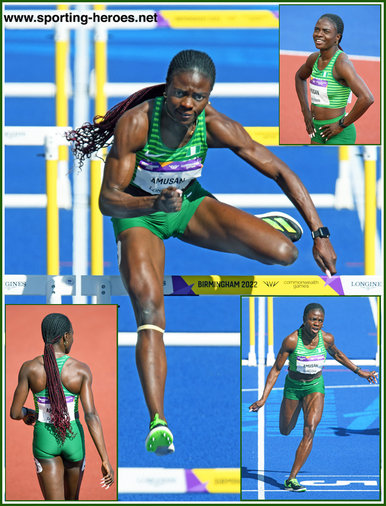 Tobi AMUSAN - Nigeria - 2022 World Championship 100mh Gold for World Record holder..