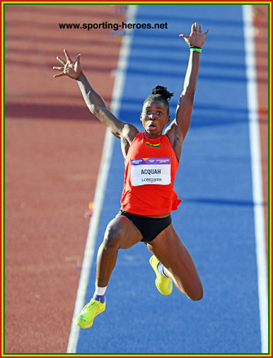 Deborah ACQUAH - Ghana - 3rd in long jump at 2022 Commonwealth Games