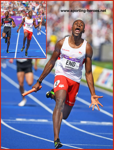 Ojie EDOBURUN - 4x100m gold at 2022 Commonwealth Games.