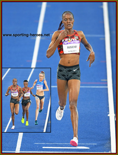 Selah BUSIENEI - Kenya - 5000m bronze at 2022 Commonwealth Games.