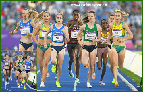 Ciara MAGEEAN - 1500m silver medal at 2022 Commonweath Games