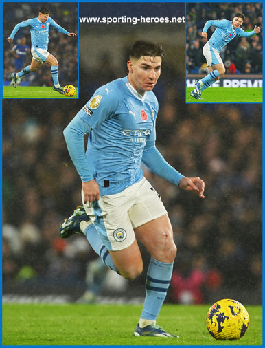 Julian  ALVAREZ - Manchester City - Premier League Appearances