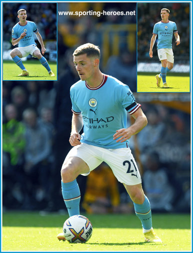 Sergio GOMEZ - Manchester City - Premier League Appearances