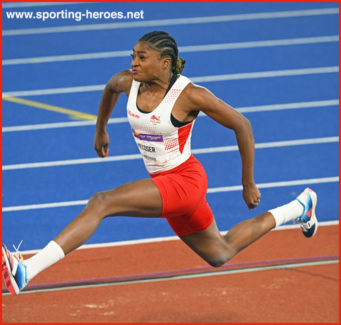Naomi METZGER - Bronze T.J. medal at 2022 Commonwealth Games.