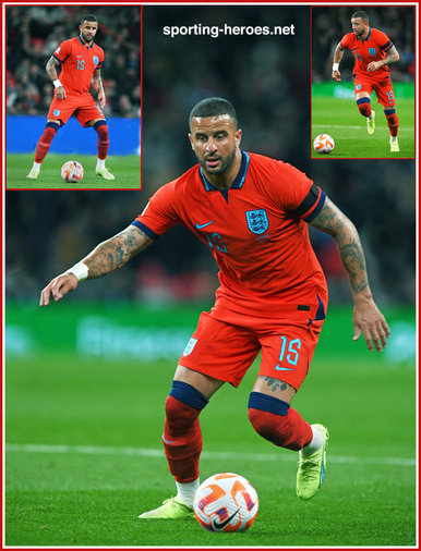 Kyle Walker - England - International matches in 2022.