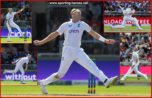 Stuart Broad - England - England v South Africa 2022 Test Series