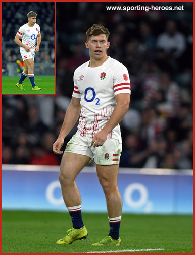 Guy PORTER - England - International Rugby Union Caps.