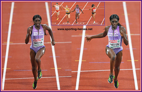 Daryll NEITA - Great Britain & N.I. - 100m bronze medal at 2022 European Champions.