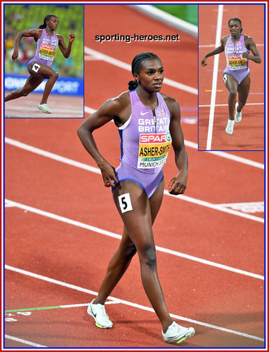 Dina ASHER-SMITH - Great Britain & N.I. - 200m silver medal at 2022 European Champs