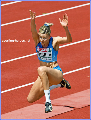 Kristiina MAKELA - Finland - Silver medal at 2022 European Championships.