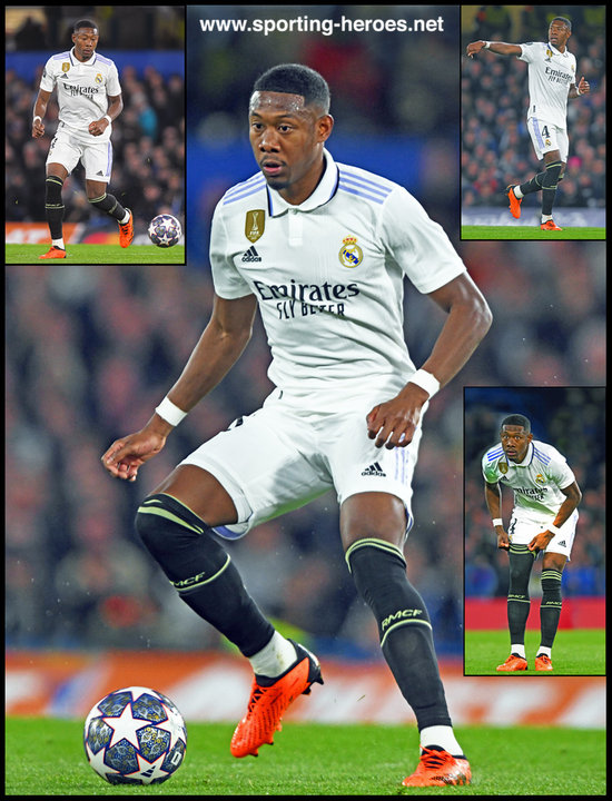 David ALABA - 2022-2023 Champions League K.O. games. - Real Madrid