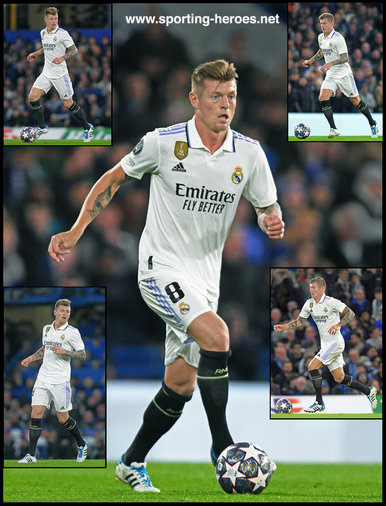 Toni Kroos - Real Madrid - 2022-2023 Champions League K.O. games.