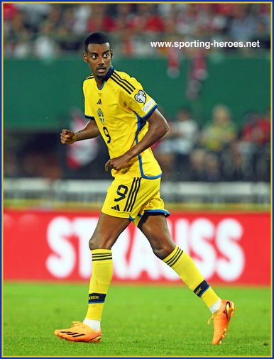 Alexander ISAK - Sweden - Euro 2024 Qualifing matches.