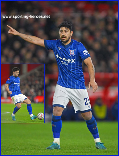 Massimo LUONGO - Ipswich Town FC - League Appearances