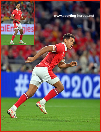 Rio DYER - Wales - 2023 Rugby World Cup games.
