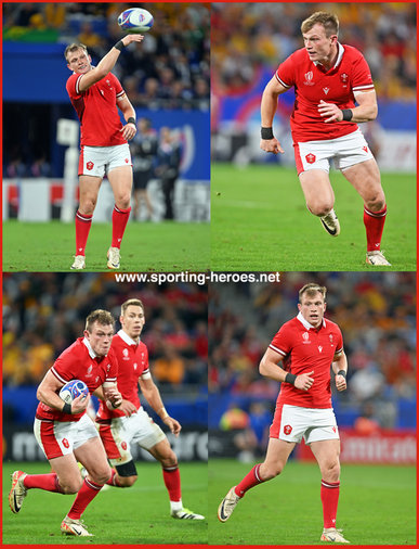 Nick TOMPKINS - Wales - 2023 Rugby World Cup games.