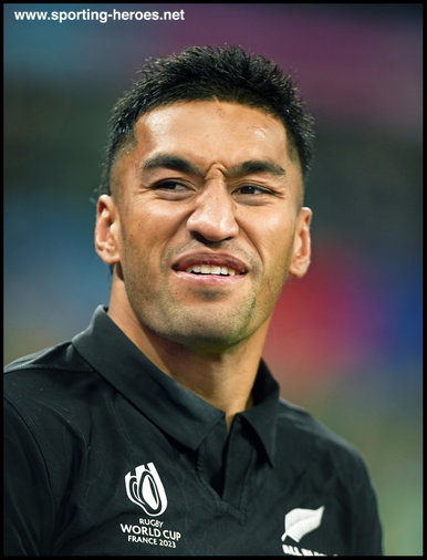 Rieko IOANE - New Zealand - 2023 Rugby World Cup games.
