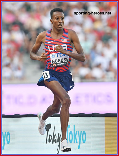 Yared NUGUSE - U.S.A. - 5th in 1500m at World Championships.