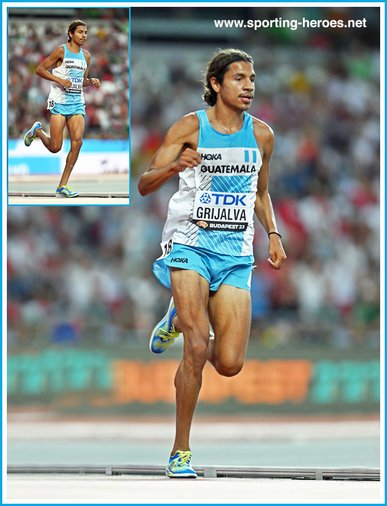 Luis GRIJALVA - GUATEMALA - 4th in 5000m at 2023 World Championships.
