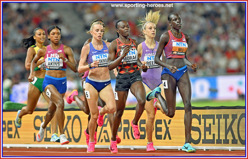Jemma REEKIE - Great Britain & N.I. - 5th 800m at 2023 World Championships